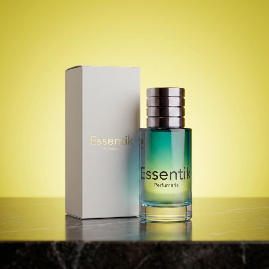 Frasco de la fragancia Aurea Absolu - Essentik Perfumería