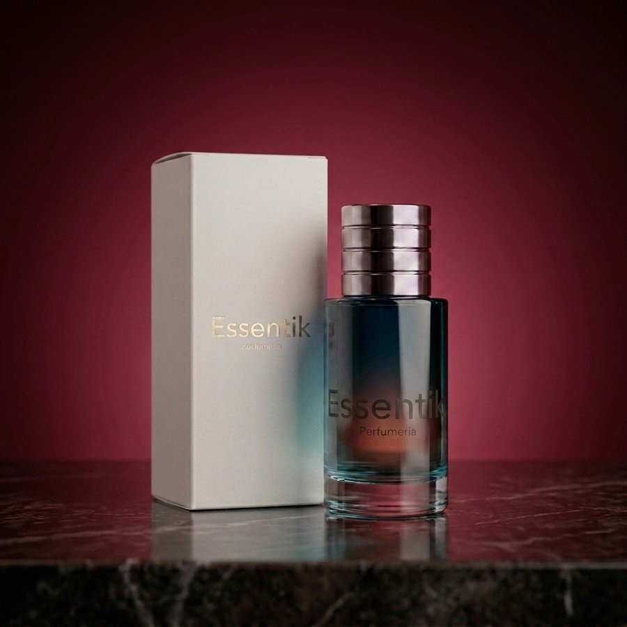 Frasco de la fragancia Zafir Especias Éclat - Essentik Perfumería