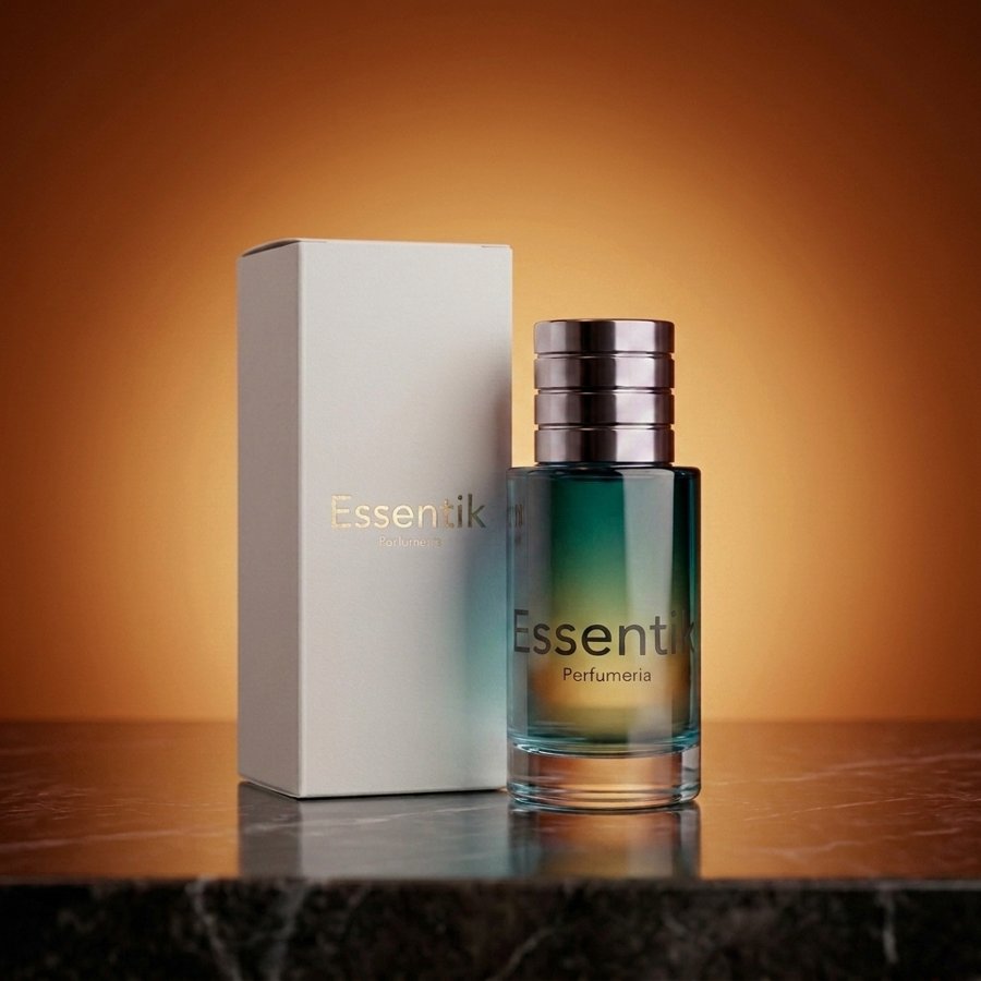 Frasco de la fragancia Caramelo Divino Rosé - Essentik Perfumería
